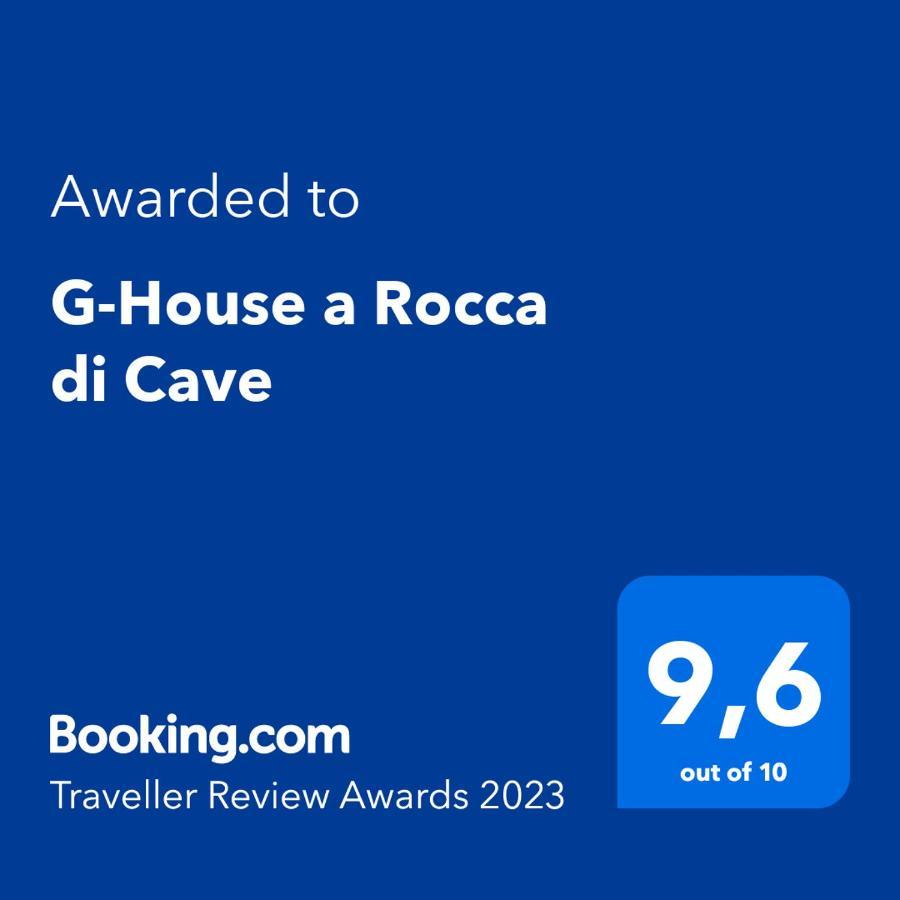 G-House Leilighet Rocca di Cave Eksteriør bilde
